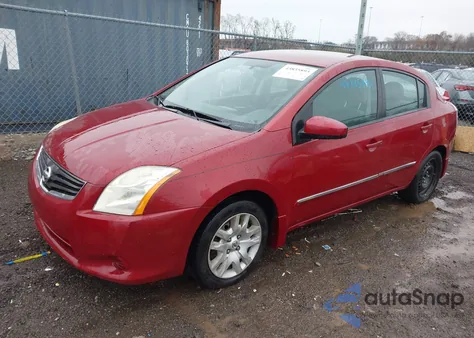 2012 Nissan Sentra 2.0 S из США, поврежденный, VIN 3N1AB6AP9CL782953